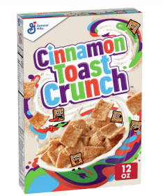 Original Cinnamon Toast Crunch Breakfast Cereal; 12 OZ Cereal Box