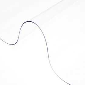 VEVOR 90 x 44 Inch Clear Table Cover Protector, 1.5mm Thick Clear Desk Protector Table Pads, Plastic Tablecloth Table Protector for Dining Room T